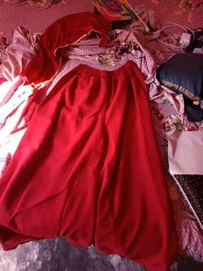 Elegant Red Kurta Set