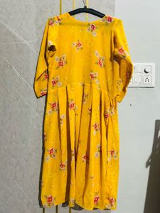 Floral Print Kurta
