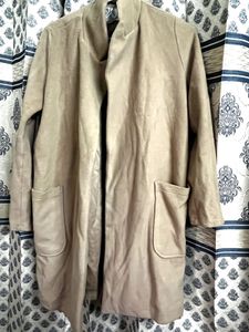 Stylish Tan Overcoat