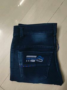 Dark Blue Denim Jeans
