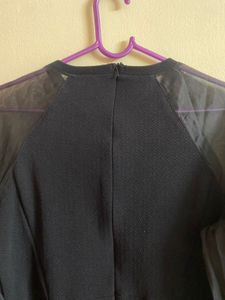 Sassafras Black Body Con Dress
