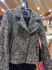 Stylish Black &amp; White Jacket