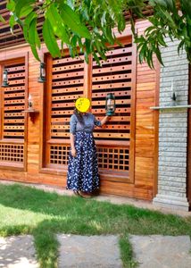 Patterned Maxi Dress