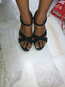 Black Platform Heels