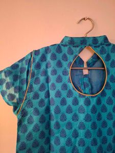 Elegant Blue Kurta