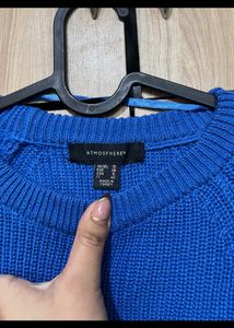 Primark blue Cropped Sweater