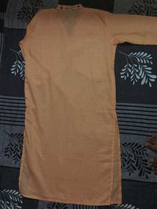 Beautiful Peach Colour Kurti