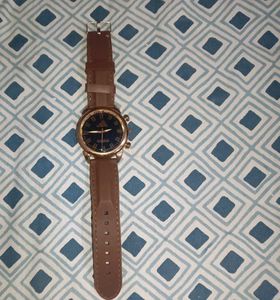 Adidas Brown Leather Watch