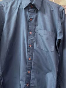 Formal Ink Blue Shirt