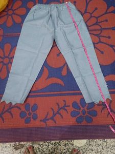 Gray Casual Pants