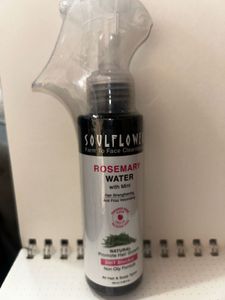 Soulflower Rosemary Water New Sealed
