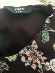 Floral Print Dress sleeveless