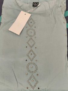 Elegant Embroidered Kurta