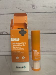 The Derma Co. SPF 50 Mineral Powder Sunscreen