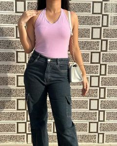 Lilac Halter Top