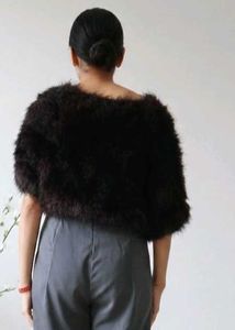 Faux Fur Bolero Shrug