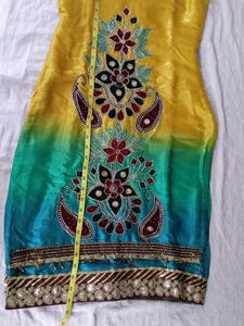 Gota Pati Embroidered Suit Set