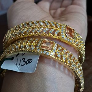 AD BANGLES 🔥 BEAUTIFUL STONE STUDDED