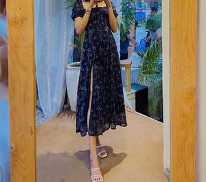 Dress- Slit Cut