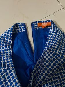 Persian blue Skirt With Lining