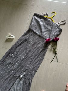 Silver EMILY GOWN