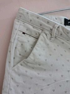 Patterned Casual Pants
