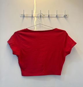 Red crop top | Westside