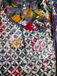 Totally New Lucknowi Chikankari  Cotton  Kurtis