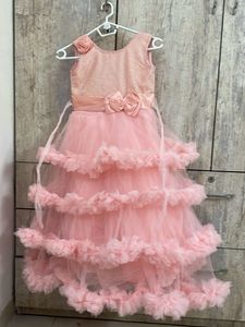 Girls' Pink Party Dress