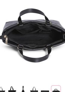 Accessorize London Faux Leather Quilted Handbag