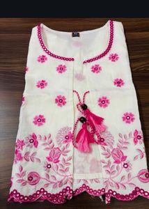Rich Cotton Premium Dress With Jacket