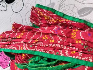 Beautiful Bandhni Lace