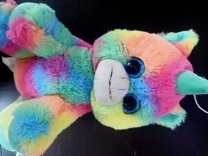 Rainbow Plush Unicorn