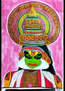 Kathakali Art Painting