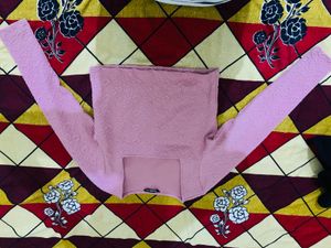 Lavender Top With Detail Work