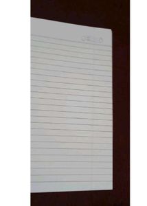 10 Long Notebooks (Apx.100 Pages)