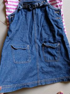 Dungaree Set For Kids 5 Year