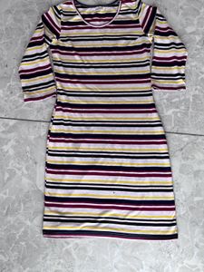 Striped Bodycon Dress