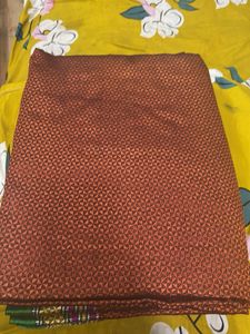 Elegant Brown Saree