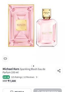 Michael Kors Sparkling Blush Perfume