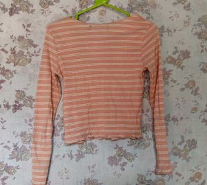 Green top, stretchable top,crop top jacket,check s