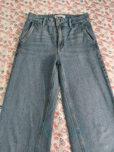 zara wide Leg Jeans - Size 28
