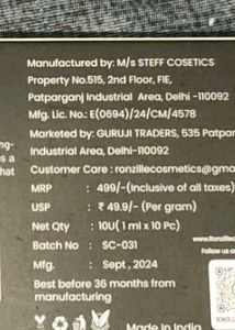 10 Mini Ronzile Lipstick Ekdum New Unused H