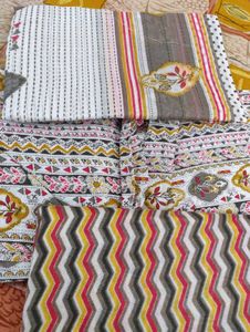 Boho Bloom – 3-Piece Unstitched Suit