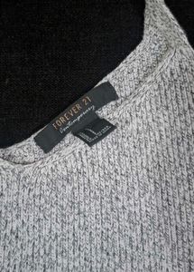 Grey Knit Tank Top