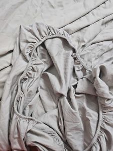 Neutral Grey Fitted Sheet