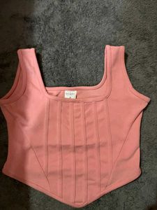 Pink Corset Top