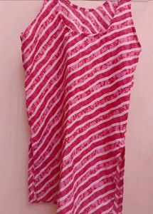 Striped Pink short kurti