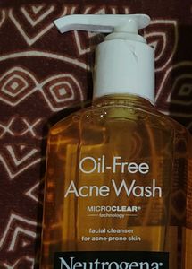 Neutrogena Oil-Free Acne Wash NEW SEALED
