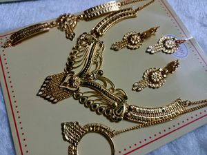Bridal Jewellery Gold Plated Set Rani Har Dulhan